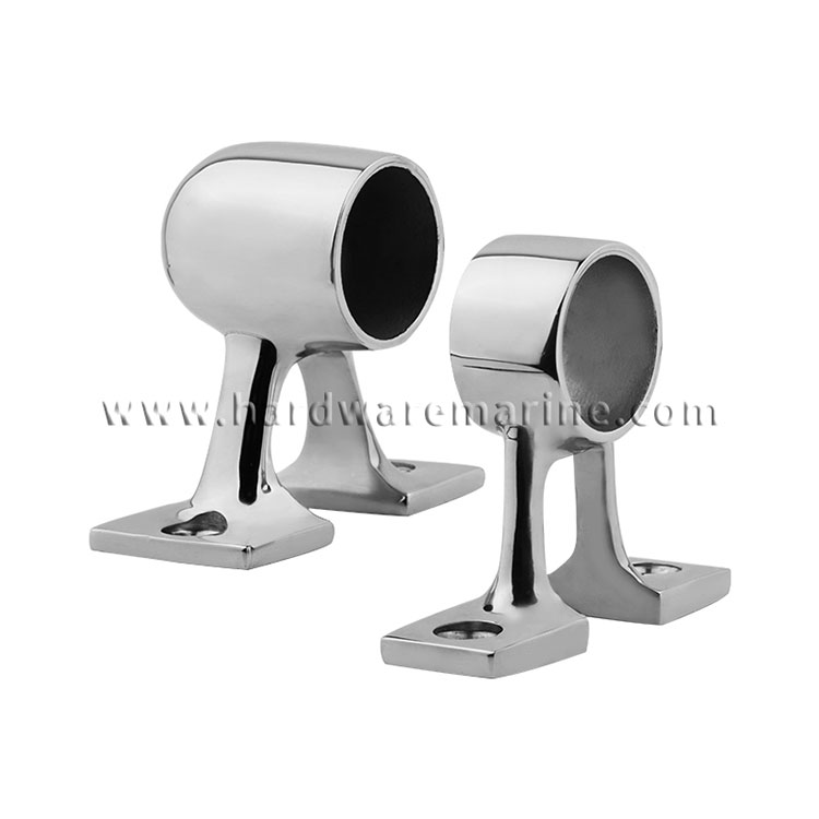 316 Stainless Steel 90 Degree Marine Handrail Stanchion