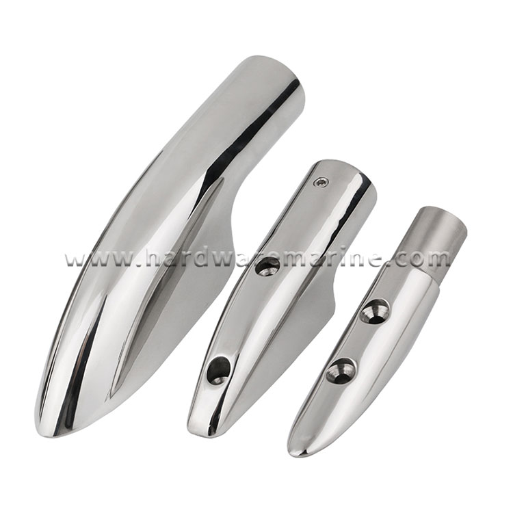 316 Stainless Steel Marine Boat Handrail End Mount