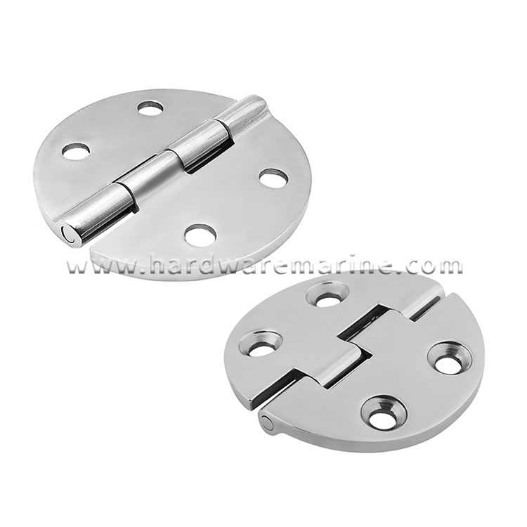 316 Stainless Steel Marine Round Casting Hinge