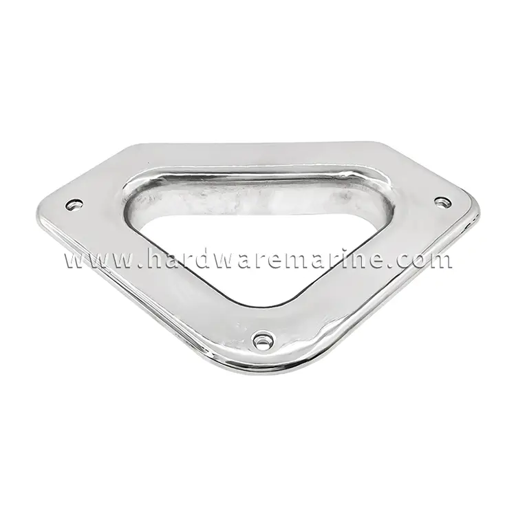 316 သံမဏိအဏ္ဏဝါတြိဂဲလ်တြိဂံ fairlead အပေါက် 316