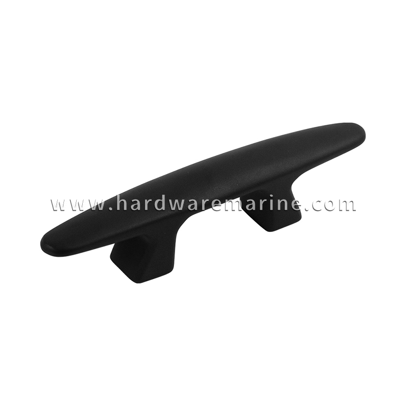 Matte Black အကြီးစား Marine Boat Cleat Stainless Steel